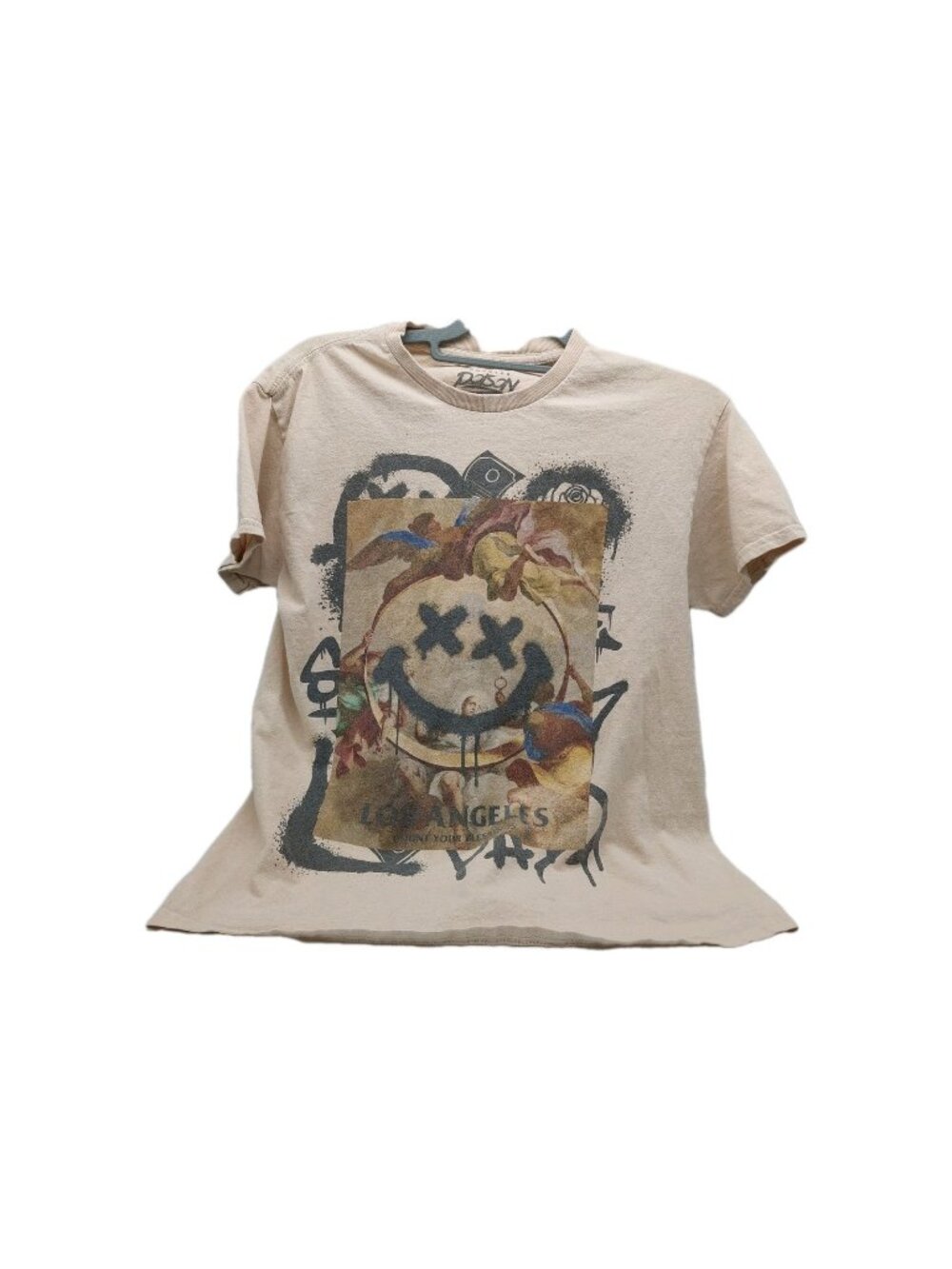 Popular Poison T Shirt Los Angeles Size Medium Graffiti Short Sleeve READ